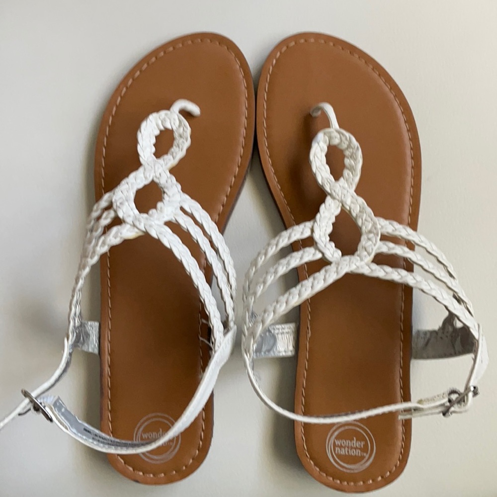 White strap Sandals